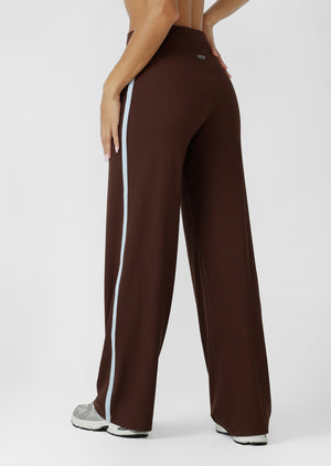 Lorna Jane Starstruck Luxe Active Rib Pants - Espresso