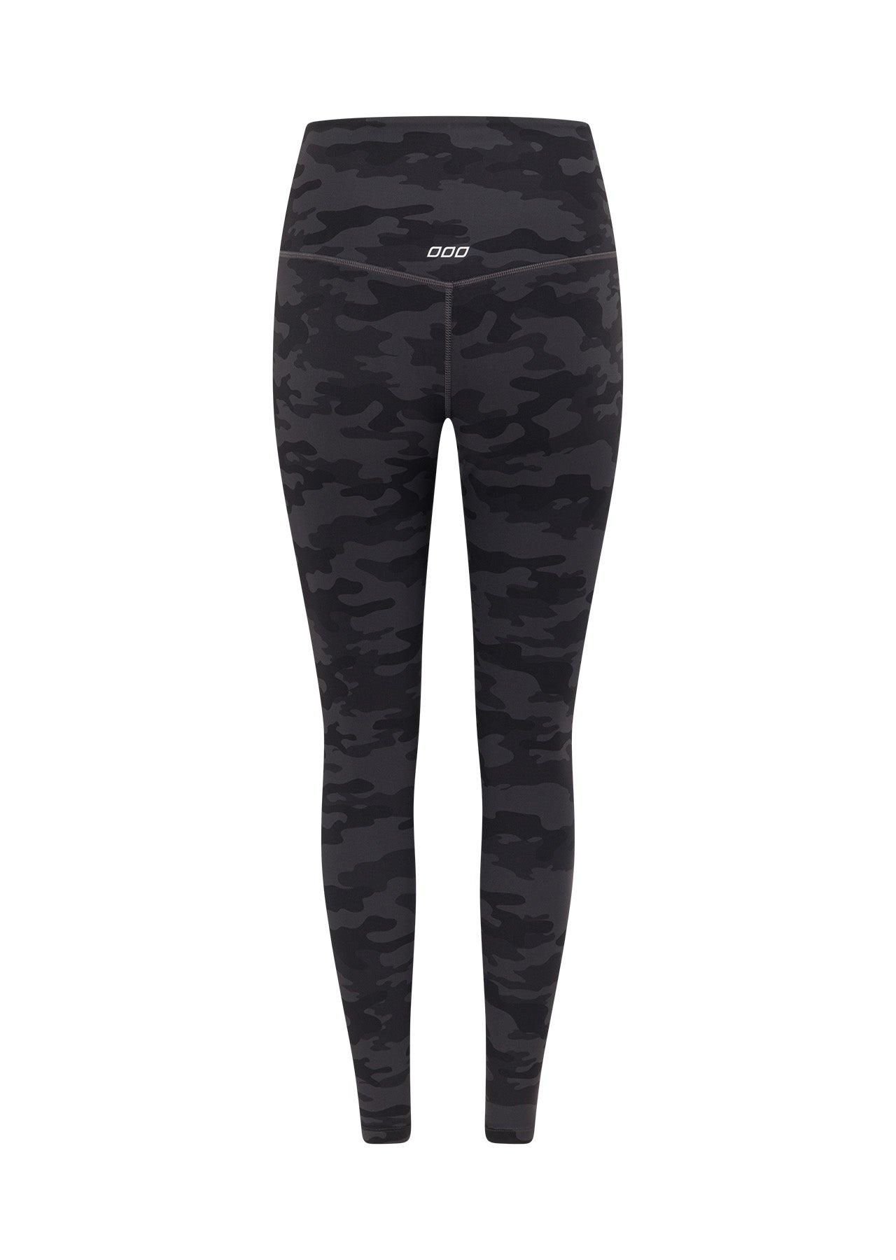 Lorna Jane Camo Ankle Biter Leggings - Black Camo Print