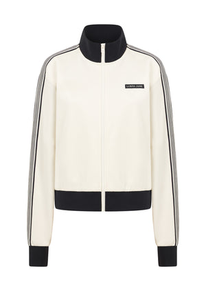 Lorna Jane Revival Zip Through Jacket - Porcelain