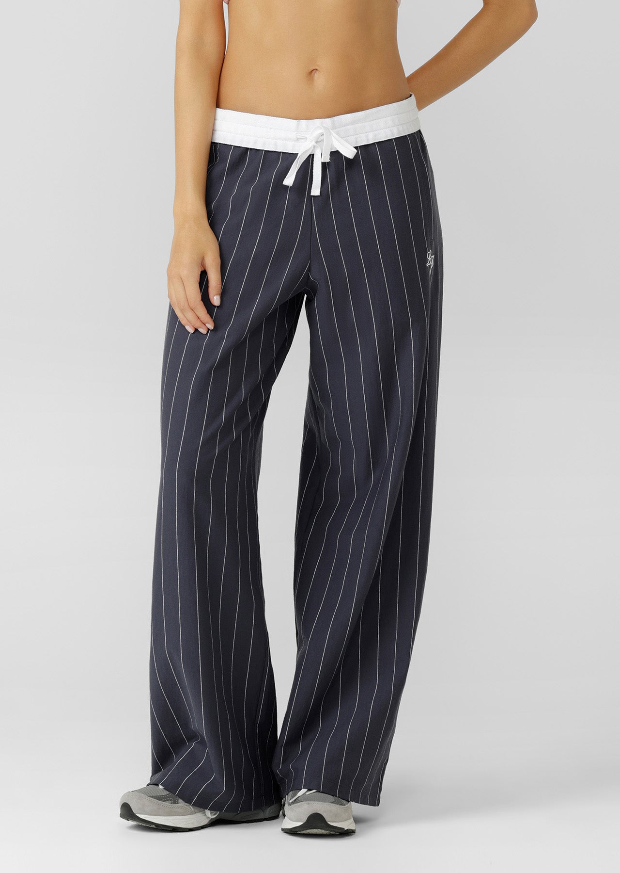 Lorna Jane Pinstripe Dance Pants - Canyon Pinstripe