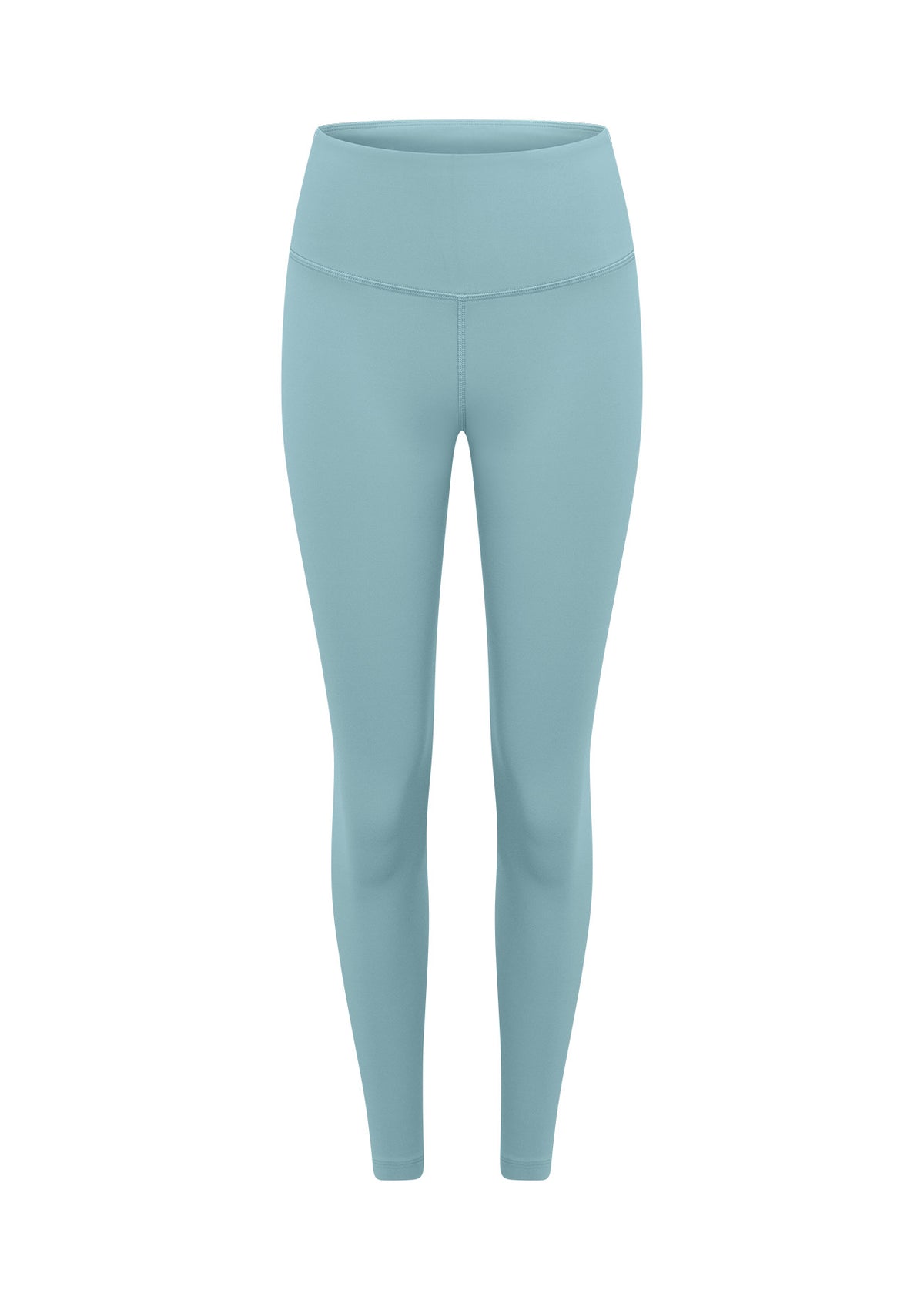 Lorna Jane Hi-Fold Lotus No Chafe Aloe Vera Ankle Biter Leggings - Voyage Blue