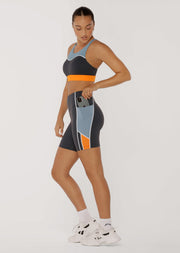 Lorna Jane Enduro No Ride Pocket Bike Shorts - Titanium