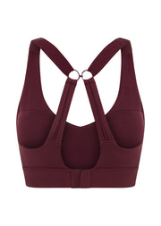 Lorna Jane Amy Sports Bra - Maroon