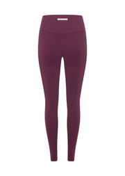 Lorna Jane Inspire Wrap Waist Full Length Leggings - Mulberry