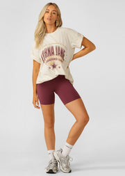 Lorna Jane Reach For The Stars Boyfriend Tee - Washed Cream