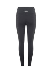 Lorna Jane Amy No Ride Phone Pocket Ankle Biter Tech Leggings - Dark Titanium