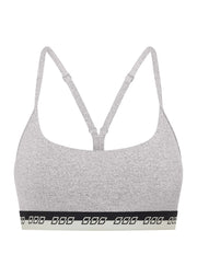 Lorna Jane Iconic True Comfort All Day Sports Bra - Grey Marl