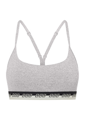 Lorna Jane Iconic True Comfort All Day Sports Bra - Grey Marl
