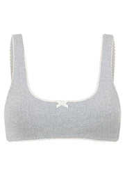 Lorna Jane Rest Days Lounge Bralette - Grey Marl