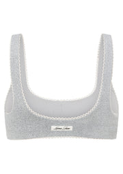 Lorna Jane Rest Days Lounge Bralette - Grey Marl