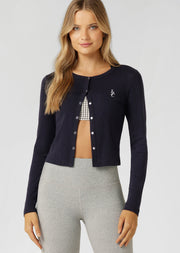 Lorna Jane Love Story Cardigan - Midnight Blue