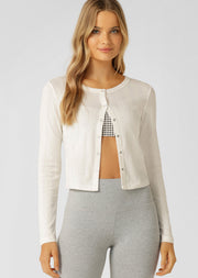 Lorna Jane Love Story Cardigan - Porcelain