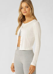 Lorna Jane Love Story Cardigan - Porcelain