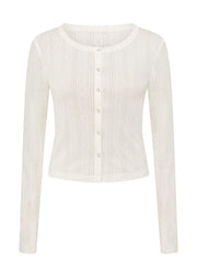 Lorna Jane Love Story Cardigan - Porcelain