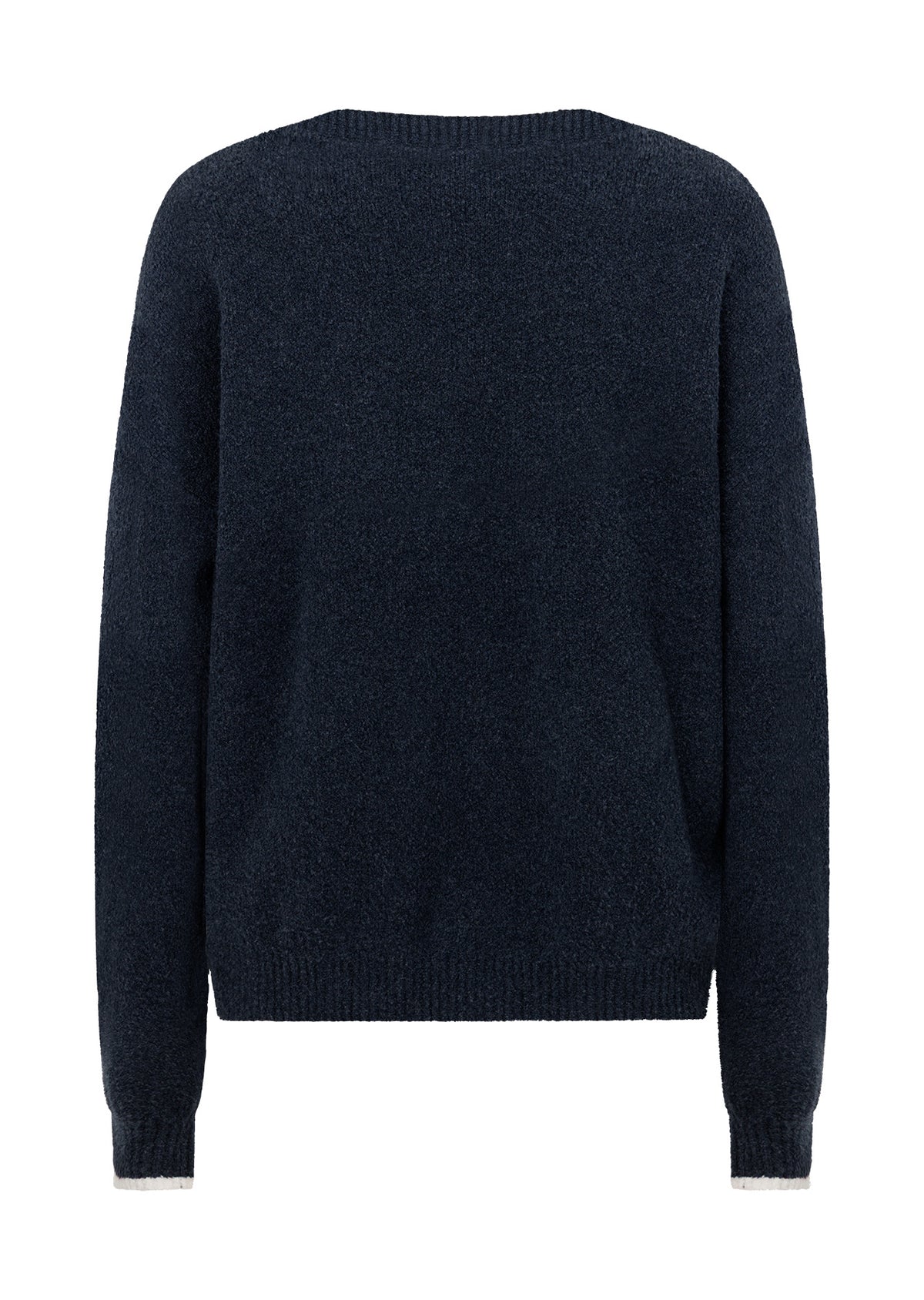 Lorna Jane LJC Boucle Knit Jumper - Platinum Navy