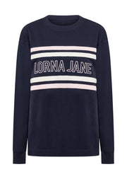 Lorna Jane Movement Long Sleeve T-Shirt - Platinum Navy