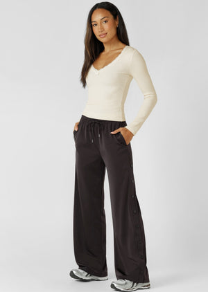 Lorna Jane Retro Snap Pants - Volcano