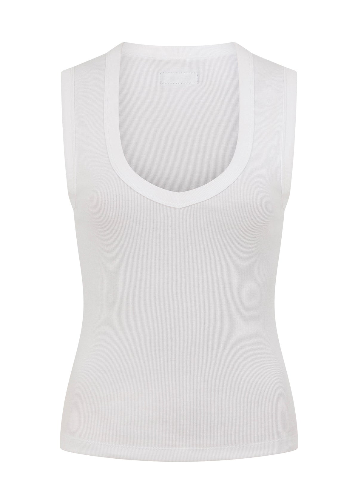 Lorna Jane Define Plunge Neck Tank - White