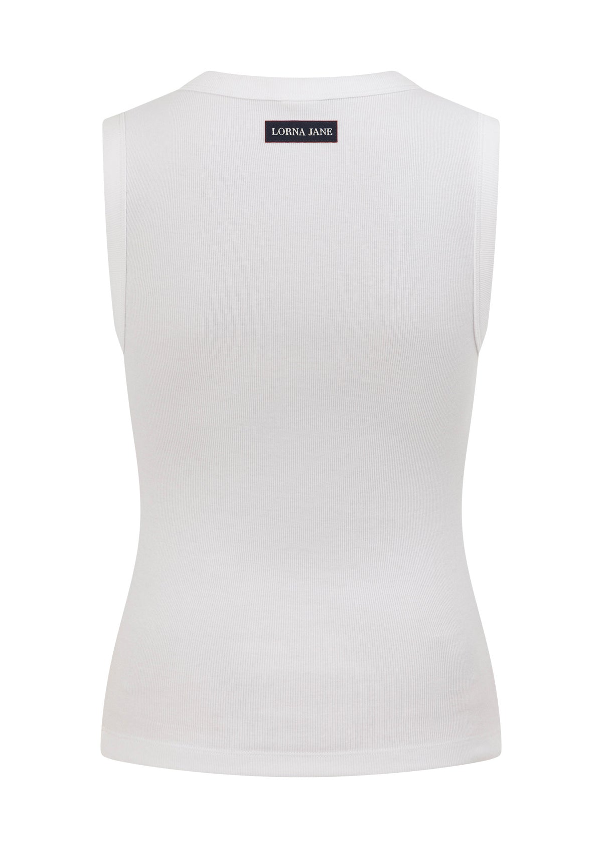 Lorna Jane Define Plunge Neck Tank - White