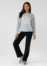 Lorna Jane Daily Motion Sweat - Grey Marl