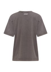 Lorna Jane Motivation Washed T-Shirt - Washed Thunder Grey