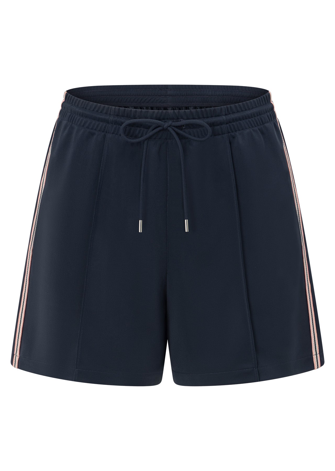 Lorna Jane Retro Shine Longline Shorts - Platinum Navy
