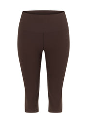 Lorna Jane Irresistible Rib Capri Leggings - Volcano