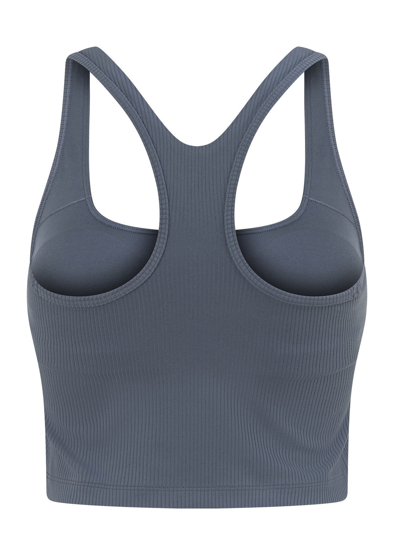 Lorna Jane Training Day Rib Bra Tank Combo - Powder Grey