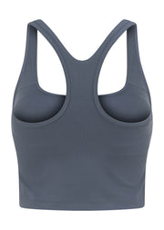 Lorna Jane Training Day Rib Bra Tank Combo - Powder Grey