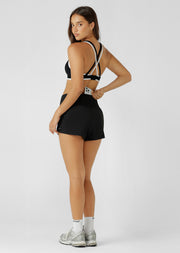 Lorna Jane Sprint To Finish Sports Bra - Black