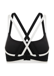 Lorna Jane Sprint To Finish Sports Bra - Black