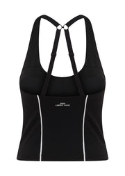 Lorna Jane Total Eclipse Bra Tank Combo - Black
