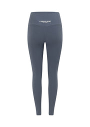 Lorna Jane Training Day Rib Ankle Biter Leggings - Powder Grey