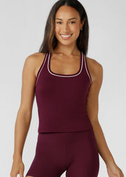 Lorna Jane All Star Active Tank - Plum Red