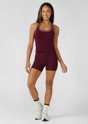 Lorna Jane All Star Active Tank - Plum Red