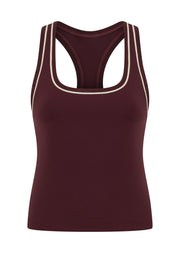 Lorna Jane All Star Active Tank - Plum Red
