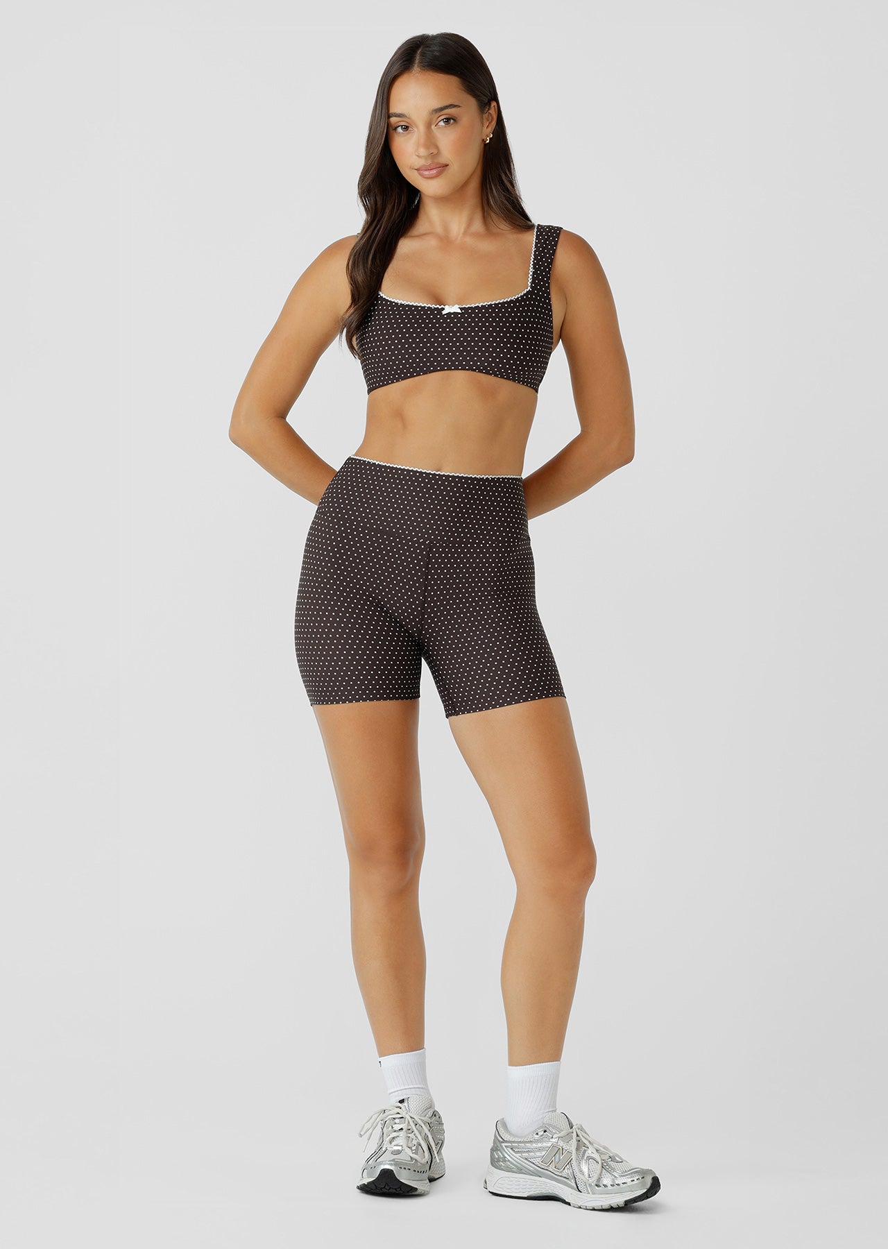 Lorna Jane Sweet Spot All Day Sports Bra - Volcano Spot Print