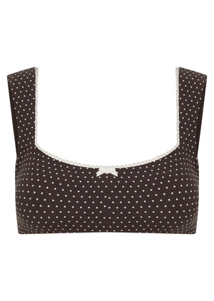 Lorna Jane Sweet Spot All Day Sports Bra - Volcano Spot Print