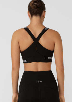 Lorna Jane Easy Adjust Sports Bra - Black
