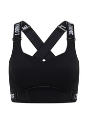 Lorna Jane Easy Adjust Sports Bra - Black