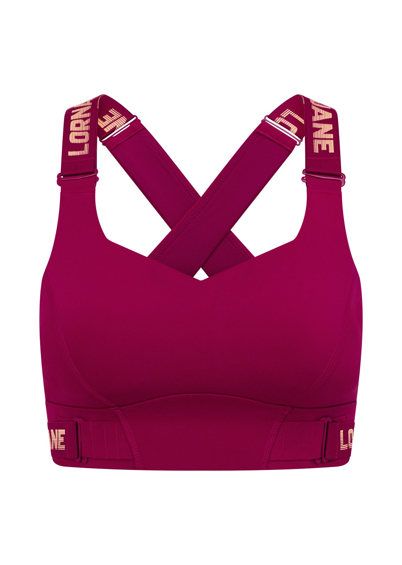 Lorna Jane Easy Adjust Sports Bra - Persian Rose