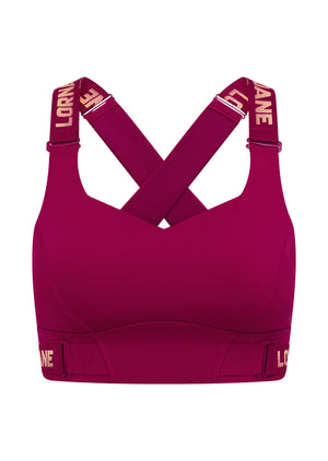 Lorna Jane Easy Adjust Sports Bra - Persian Rose