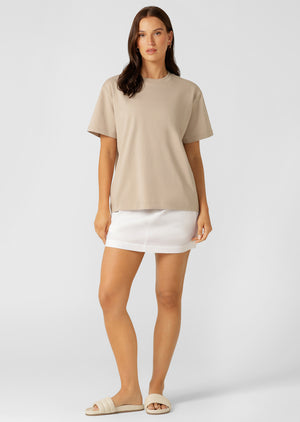 Lorna Jane LJ Basics T-shirt - Latte