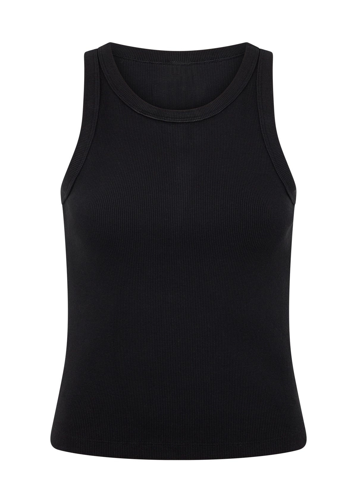 Lorna Jane LJ Basics Rib Tank - Black