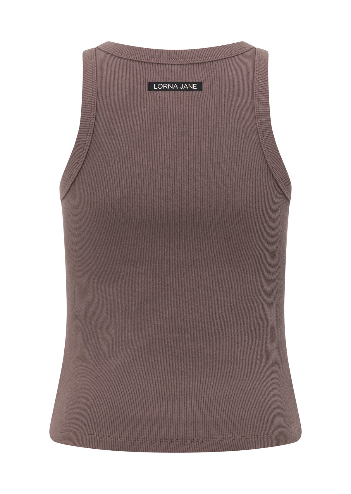 Lorna Jane LJ Basics Rib Tank - Stone