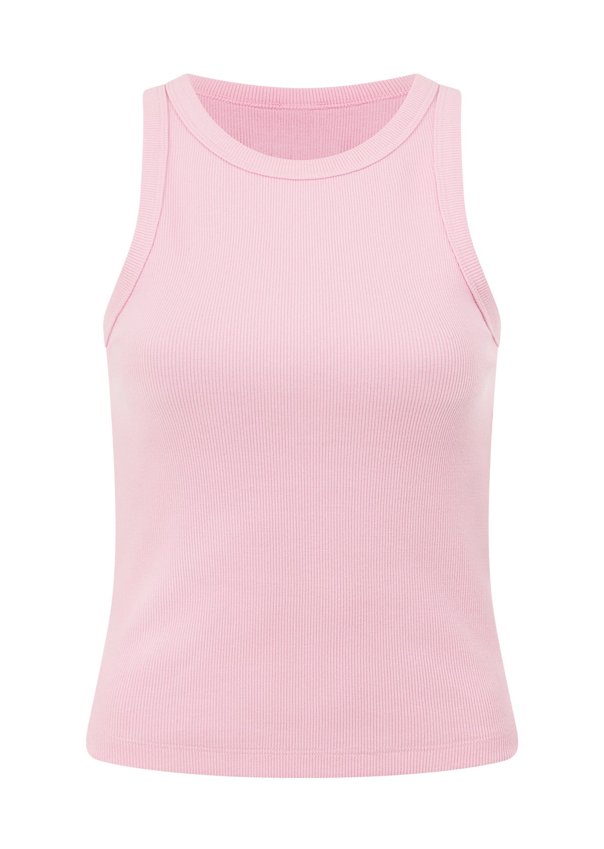 Lorna Jane LJ Basics Rib Tank - Sweet Pink