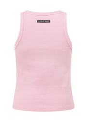 Lorna Jane LJ Basics Rib Tank - Sweet Pink