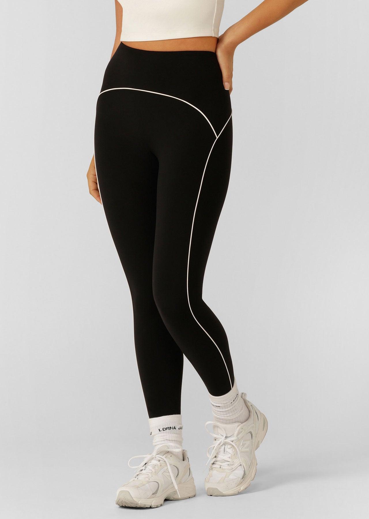 Lorna Jane Pipe Dream Full Length Leggings - Black