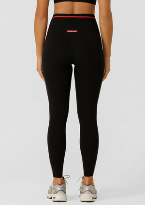 Lorna Jane Circuit Breaker Ankle Biter Leggings - Black
