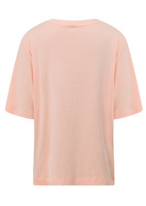 Lorna Jane Legacy T-Shirt - Washed Dark Dusty Pink